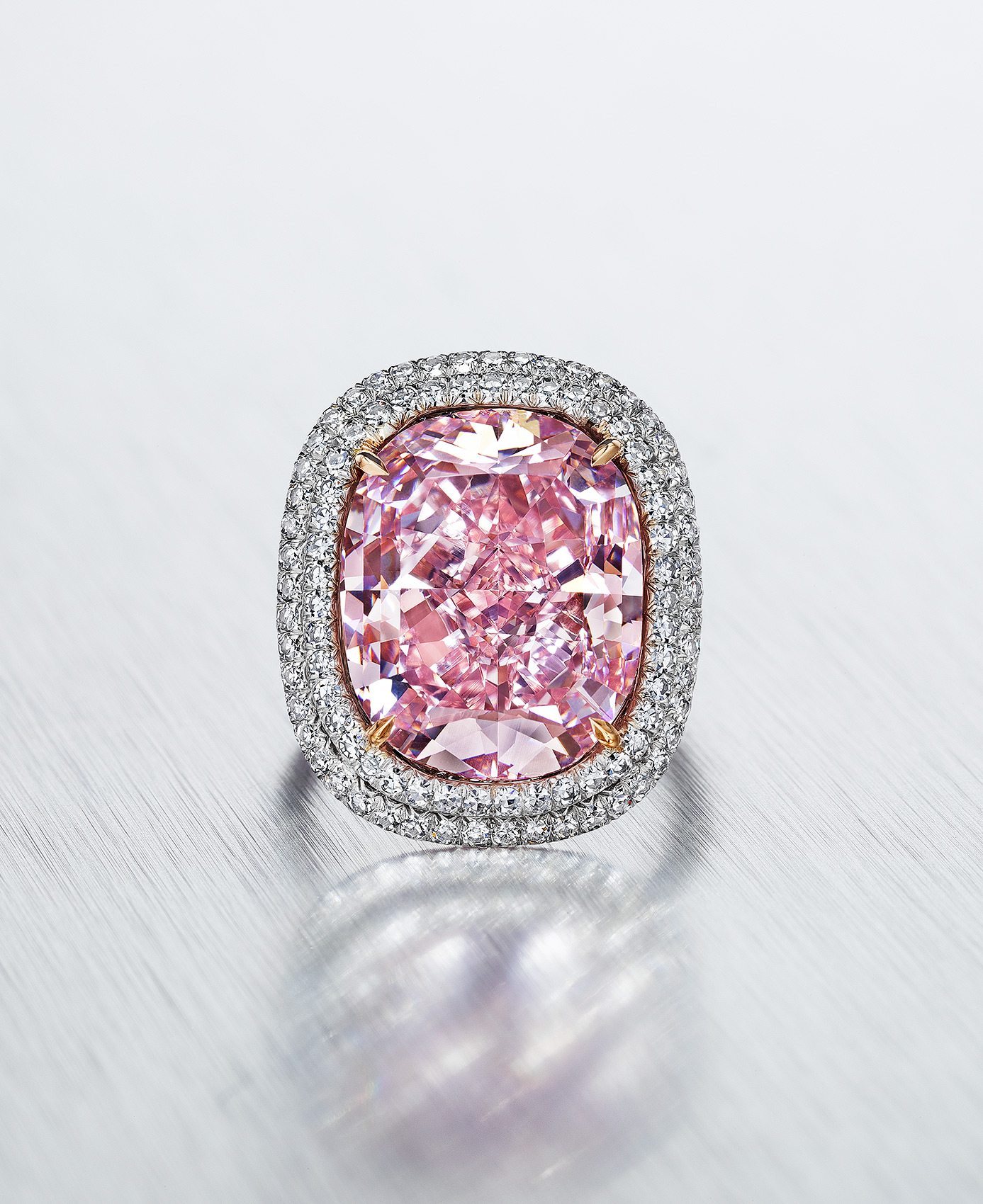 16 Carat Pink Diamond Ring