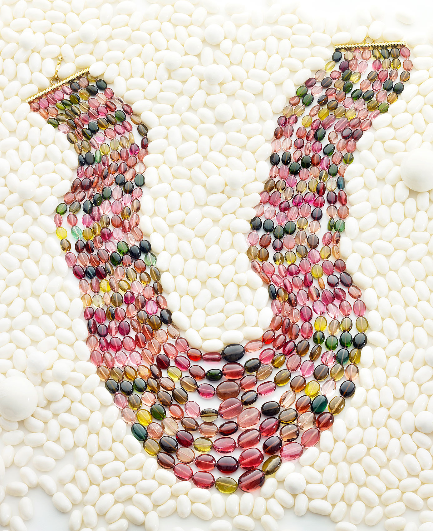Gem Necklace with Candies