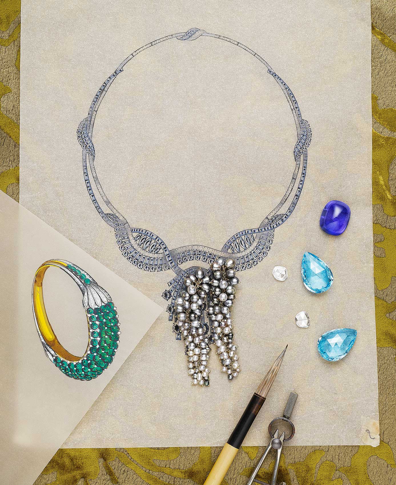 Jewelry Design Illustration