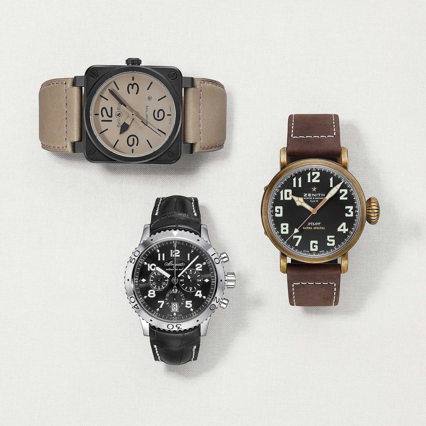 Leather Band Wristwatches