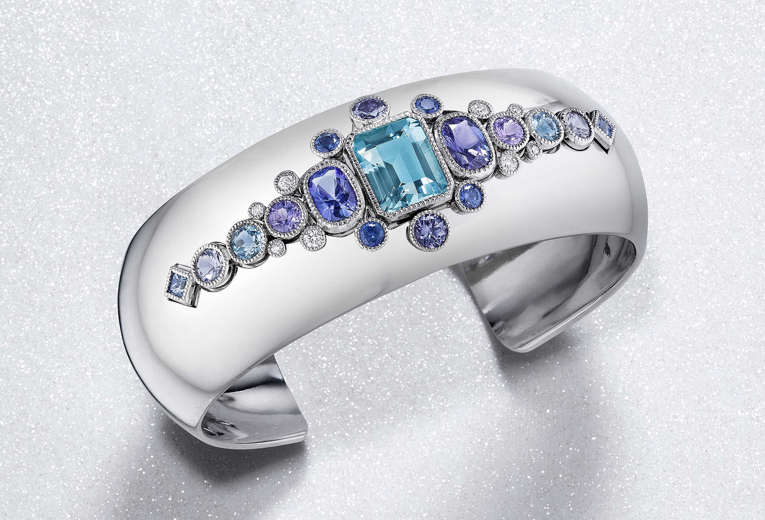 Shiny Bracelet with Gemstones