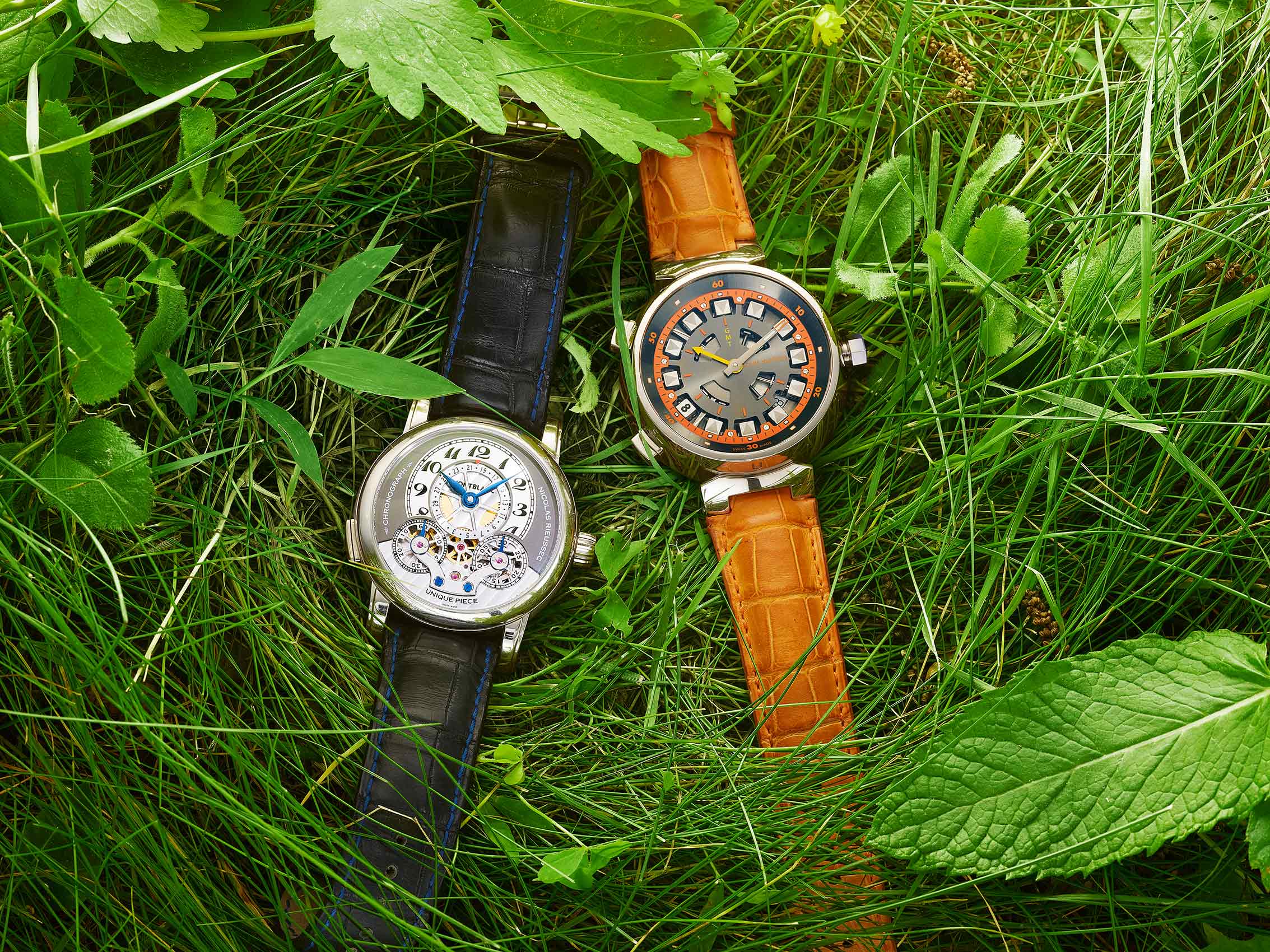 Watches in Grass